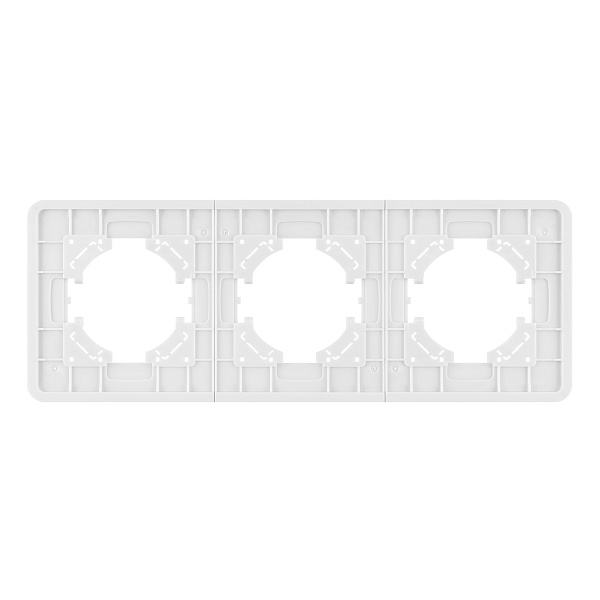 Рамка стеклянная FRM-OMALI-SFGS-3-WH (Arlight, -) Lednikoff