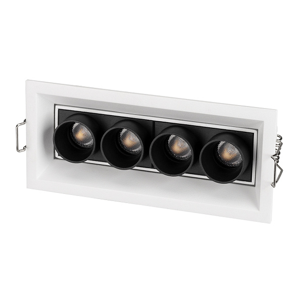 Светильник MS-ORIENT-BUILT-TURN-TC-S67x150-10W Warm3000 (WH-BK, 30 deg, 230V) (Arlight, IP20 Металл, 5 лет) Lednikoff