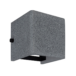 Светильник LGD-PERAN-WALL-S120x120-6W Warm3000 (BK, 0-80 deg, 230V) (Arlight, IP65 Бетон, 3 года)