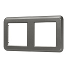 Рамка пластиковая FRM-VERSA-PL-2-GR (Arlight, -) Lednikoff