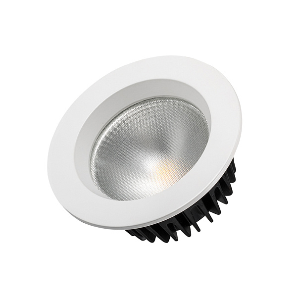 Светодиодный светильник LTD-105WH-FROST-9W Day White 110deg (Arlight, IP44 Металл, 3 года) Lednikoff