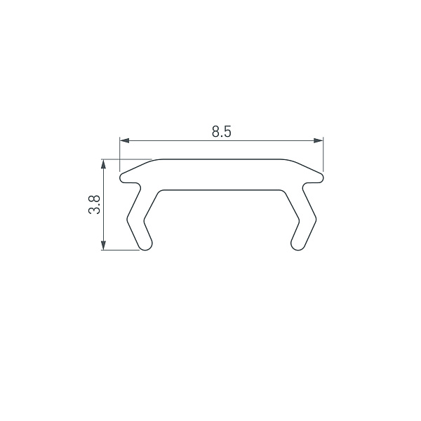 Экран матовый PIK-2000 OPAL (Arlight, Пластик) Lednikoff