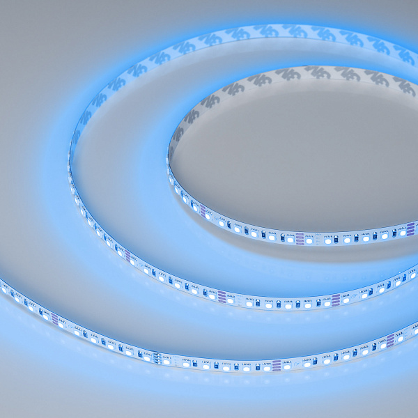Светодиодная лента RT-G120-8mm 24V RGB (11 W/m, IP20, 3838, 5m) (Arlight, Открытый) Lednikoff