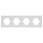 Рамка пластиковая FRM-PERIO-PL-4-WH (Arlight, -) Lednikoff