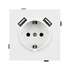 Механизм розетки с USB зарядкой SCT-TENDO-MUAA-PL-WH (230V, 16A) (Arlight, Белый) Lednikoff