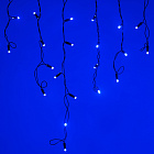 Светодиодная гирлянда ARD-EDGE-CLASSIC-2400x600-BLACK-88LED-FLASH BLUE (230V, 6W) (Ardecoled, IP65) Lednikoff