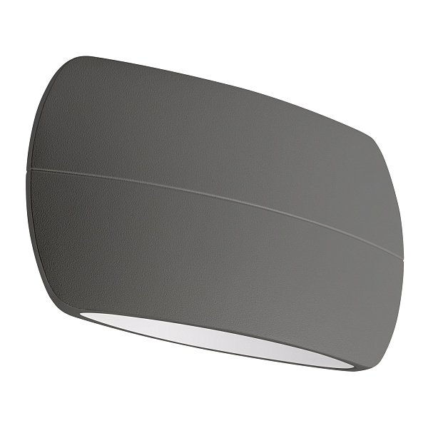 Светильник SP-WALL-VASE-S200x110-2x6W Day4000 (GR, 120 deg, 230V) (Arlight, IP54 Металл, 3 года) Lednikoff