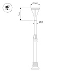 Светильник OXOR-LUMME-BUE-C- 360x588-50W Day4000 (BK, 120 deg, 230V) IP65 (Arlight, -) Lednikoff