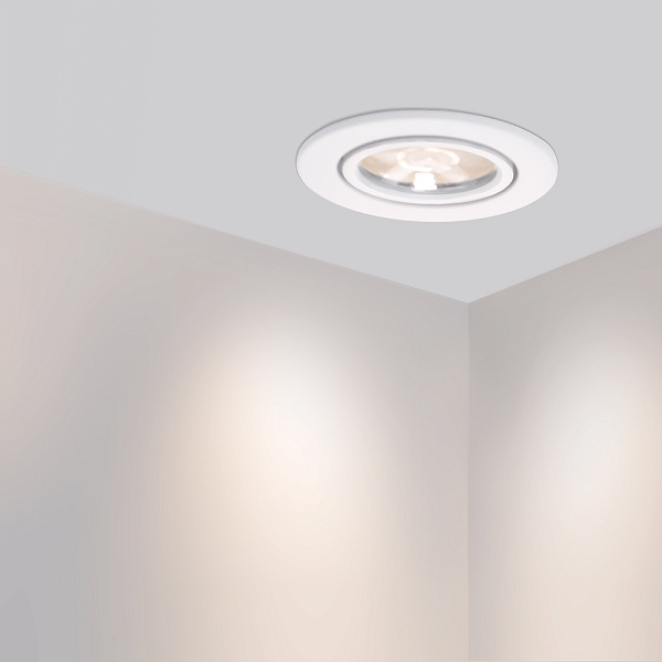 Светодиодный светильник LTM-R65WH 5W Day White 10deg (Arlight, IP40 Металл, 3 года) Lednikoff