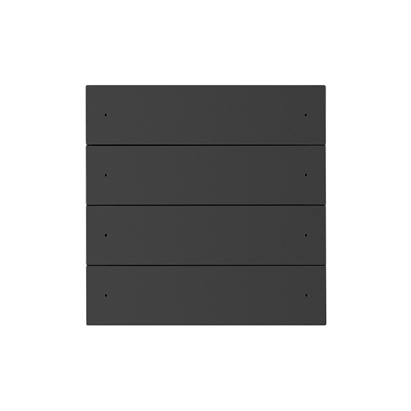 INTELLIGENT ARLIGHT Кнопочная панель SMART-DMX512-801-22-8G-8SC-DIM-IN Black (230V, 2.4G) (IARL, IP20 Пластик, 5 лет) Lednikoff