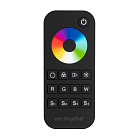 Пульт SMART-R28-RGBW Black (1 зона, 2.4G) (Arlight, IP20 Пластик, 5 лет) Lednikoff
