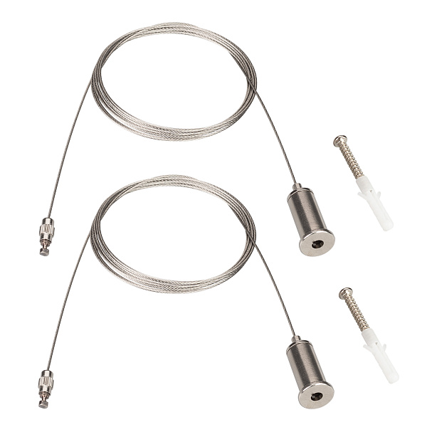 Подвес ARL-2x2m Set SILVER (Pad 3x2mm) (Arlight, Металл) Lednikoff