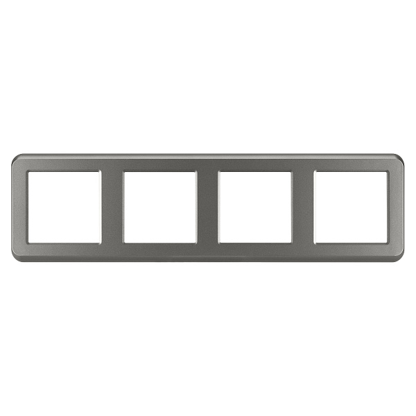 Рамка пластиковая FRM-VERSA-PL-4-GR (Arlight, -) Lednikoff