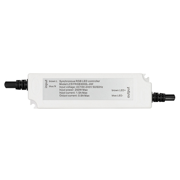Контроллер ARD-CLASSIC-SYNC-RGB-3000LED Black (230V, 250W, RF ПДУ) (Ardecoled, Закрытый) Lednikoff