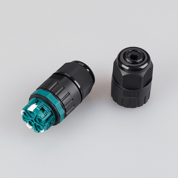 Коннектор ARL-CWP-4pin-16A (9-12mm) (Arlight, IP68) Lednikoff