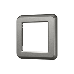 Рамка пластиковая FRM-VERSA-PL-1-GR (Arlight, -)