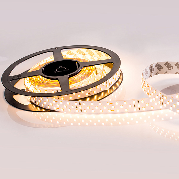 Светодиодная лента RT 2-5000 24V Warm2700 3x2 (2835, 1260 LED, LUX) (Arlight, 27 Вт/м, IP20) Lednikoff