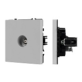 Механизм телевизионной розетки SCT-NOBE-MTV1-SFPL-IS (Arlight, Никель)