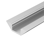 Профиль с экраном ALU-CORNER-2000 ANOD+FROST (Arlight, Алюминий) Lednikoff