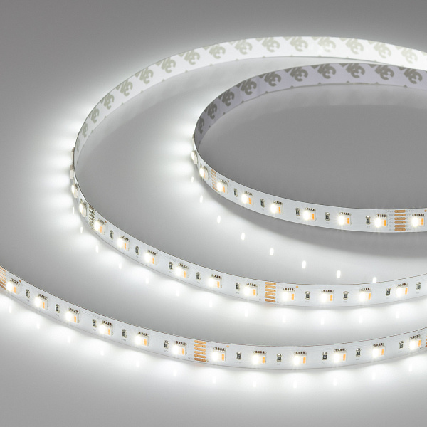 Светодиодная лента RT-B60-12mm 24V RGBW-MIX-5-in-1 (20 W/m, IP20, 5060, 5m) (Arlight, Открытый) Lednikoff