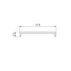 Экран SL-SEAMLESS-2500 OPAL (Arlight, Пластик) Lednikoff