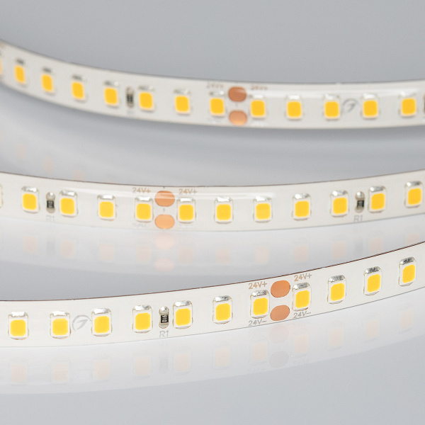 Светодиодная лента герметичная RTW-SE-A160-8mm 24V Warm2700 (12 W/m, IP65, 5m) (Arlight, 12 Вт/м, IP65) Lednikoff