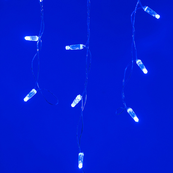Светодиодная гирлянда ARD-EDGE-CLASSIC-2400x600-CLEAR-88LED-STD BLUE (230V, 6W) (Ardecoled, IP65) Lednikoff