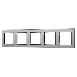 Рамка стеклянная FRM-GLARE-GS-5-GR (Arlight, -)