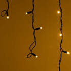 Светодиодная гирлянда ARD-EDGE-PRO-4000x600-BLACK-128LED-MILK-FLASH Warm/Warm (230V, 8W) (Ardecoled, IP65) Lednikoff