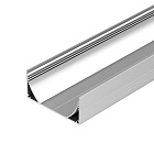 Профиль с экраном ALU-POWER-W80N-2000 ANOD+FROST (Arlight, Алюминий) Lednikoff