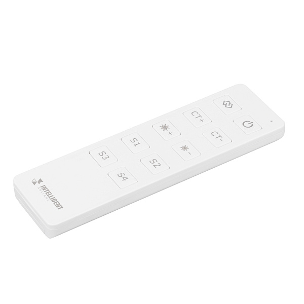 INTELLIGENT ARLIGHT Пульт SMART-ZB-801-22-1G-4SC White (3V) (IARL, IP20 Пластик, 5 лет) Lednikoff