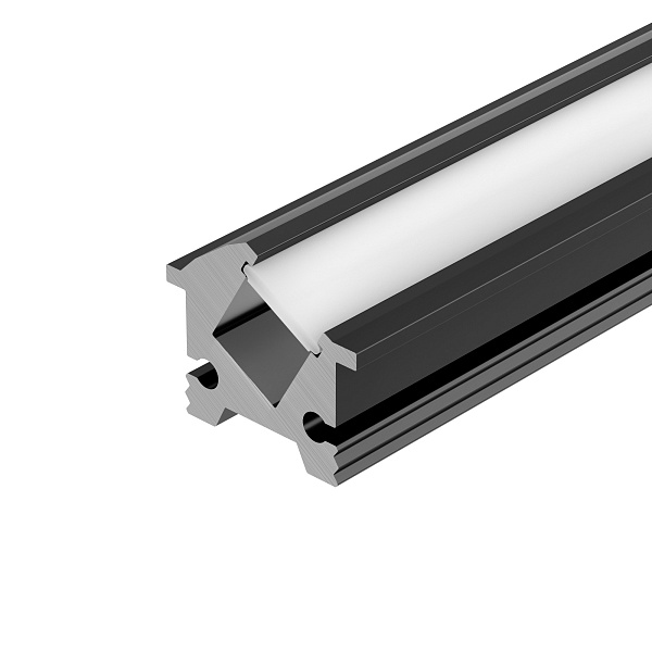 Профиль SL-BEVEL-H12-F13-2000 ANOD BLACK (Arlight, Алюминий) Lednikoff