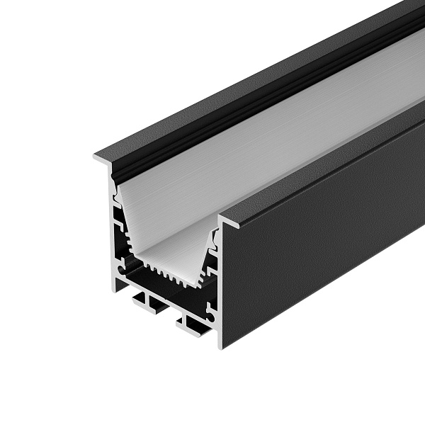 Профиль LINIA45-F-TRAY-3000 BLACK (Arlight, Алюминий) Lednikoff