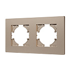 Рамка пластиковая FRM-PERIO-PL-2-GD (Arlight, -) Lednikoff