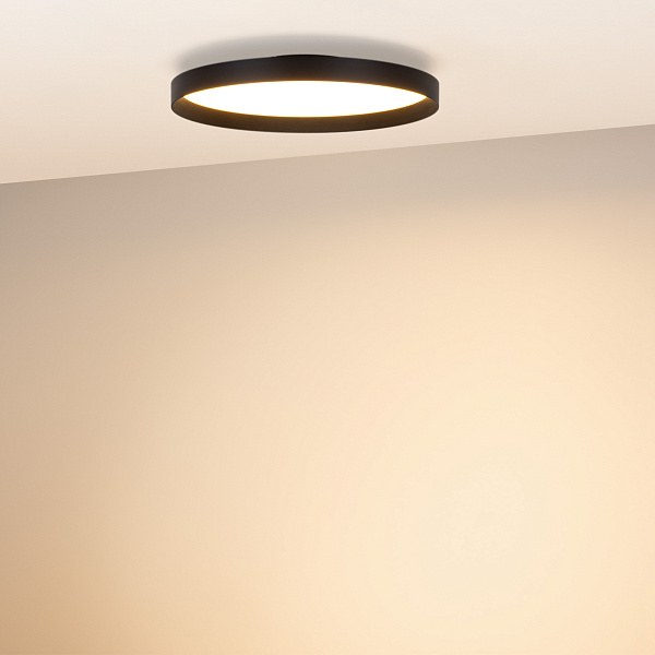 Светильник SP-ESTELY-R450-40W Warm3300-MIX (BK, 80 deg, 230V, TRIAC) (Arlight, IP20 Металл, 5 лет) Lednikoff