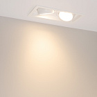 Светильник MS-VORTEX-BUILT-S250x140-2x30W Warm3000 (WH-WH, 50 deg, 230V) (Arlight, IP20 Металл, 5 лет) Lednikoff