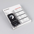 INTELLIGENT ARLIGHT Диммер SMART-SET-PWM-101-72-DIM-PD-SUF Black (5-36V, 1x8A, x4, ПДУ 13кн, 2.4G) (IARL, IP20 Пластик, 5 лет) Lednikoff