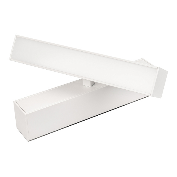 Светильник MAG-FLAT-FOLD-45-S205-6W Warm3000 (WH, 100 deg, 24V) (Arlight, IP20 Металл, 5 лет)