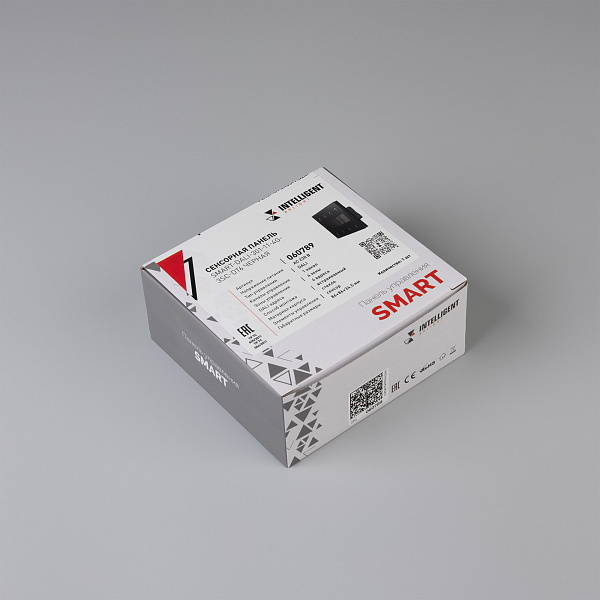 INTELLIGENT ARLIGHT Сенсорная панель SMART-DALI-301-11-4G-3SC-DT6 Черная (230V, встраиваемая, 2.4G) (IARL, IP20 Пластик, 5 лет) Lednikoff