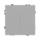 Механизм выключателя одноклавишный проходной LED SWT-NOBE-MKP1-SFPL-L-IS (230V, 10A) (Arlight, Никель) Lednikoff