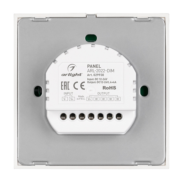 Панель ARL-2022-DIM (12-24V, 4x4A, Sens) (Arlight, IP20 Пластик, 3 года) Lednikoff