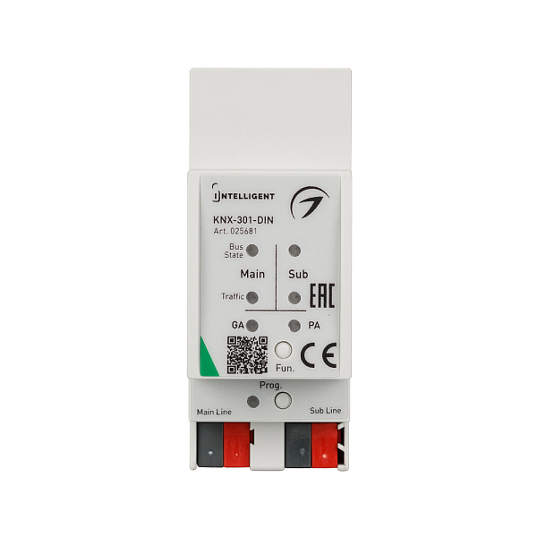 INTELLIGENT ARLIGHT Шинный соединитель KNX-301-DIN (BUS) (Arlight, IP20 Пластик, 2 года) Lednikoff