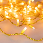 Светодиодная гирлянда ARD-STRING-CLASSIC-10000-YELLOW-100LED-MILK-FLASH Yellow (230V, 7W) (Ardecoled, IP65) Lednikoff