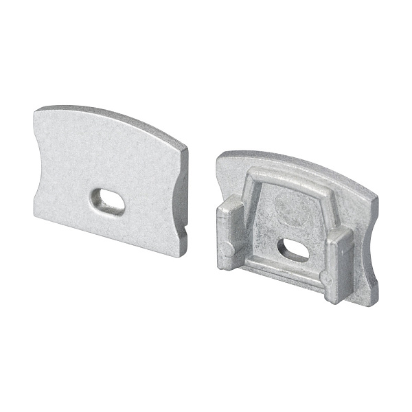 Заглушка для ALU-WIDE-H15 с отверстием (Arlight, Металл) Lednikoff