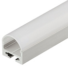Профиль с экраном SL-LINE-2011-2500 ANOD+OPAL Round (Arlight, Алюминий) Lednikoff