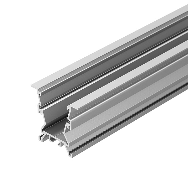 Профиль с экраном ALU-WIDE-FL-H35-2000 ANOD+FROST (Arlight, Алюминий) Lednikoff