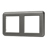 Рамка пластиковая FRM-VERSA-PL-2-GR (Arlight, -)