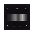 INTELLIGENT ARLIGHT Сенсорная панель SMART-DALI-301-11-1G-4SC-DT6 Черная (230V, встраиваемая, 2.4G) (IARL, IP20 Пластик, 5 лет) Lednikoff