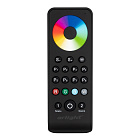 Пульт SMART-R43-RGBW Black (1 зона, 2.4G) (Arlight, IP20 Пластик, 5 лет) Lednikoff