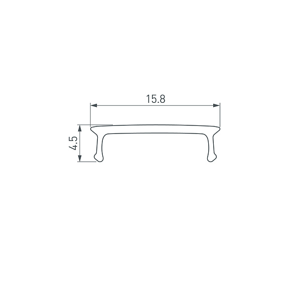 Экран LINE-2000 OPAL BLACK-PM (Arlight, Пластик) Lednikoff